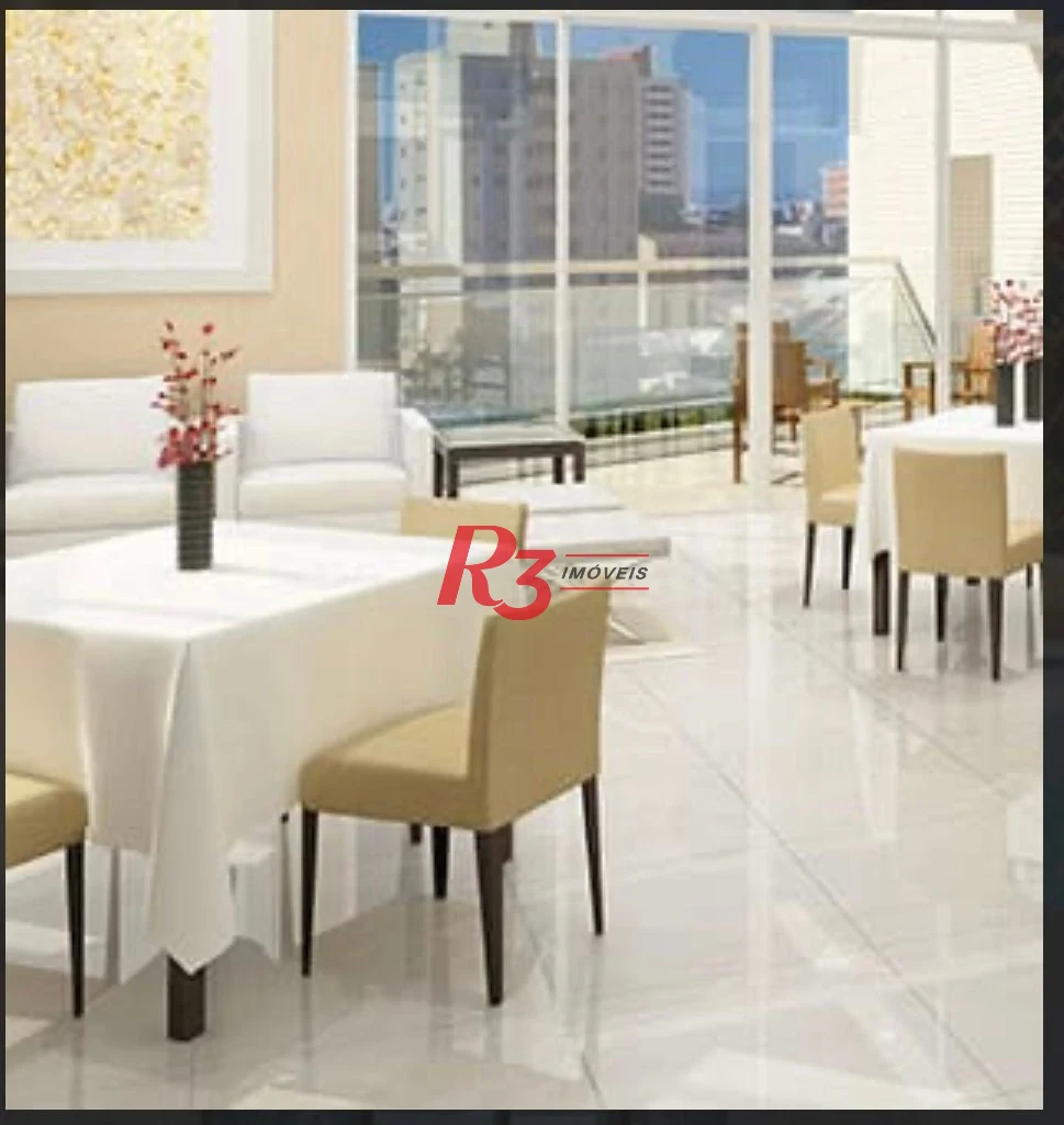 Apartamento com 3 dormitórios à venda, 124 m² por R$ 1.950.000,00 - Boqueirão - Santos/SP