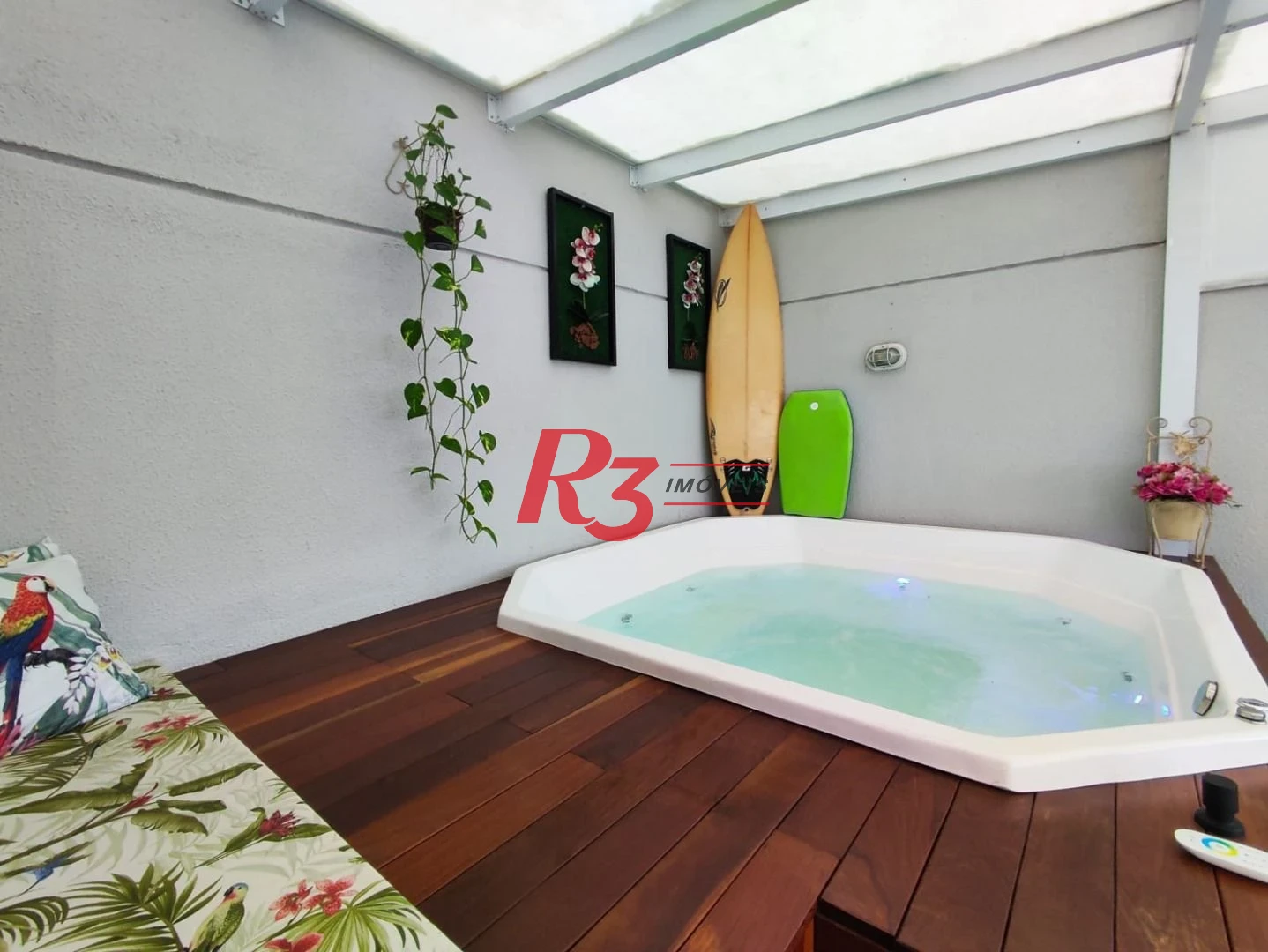 Apartamento Garden com 2 dormitórios à venda, 154 m² por R$ 1.379.000,00 - Campo Grande - Santos/SP