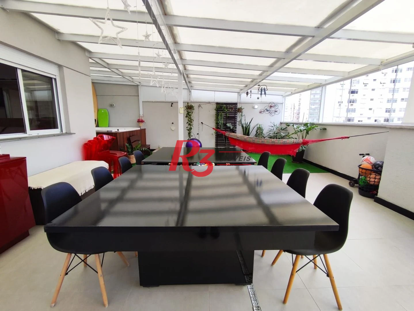 Apartamento Garden com 2 dormitórios à venda, 154 m² por R$ 1.379.000,00 - Campo Grande - Santos/SP