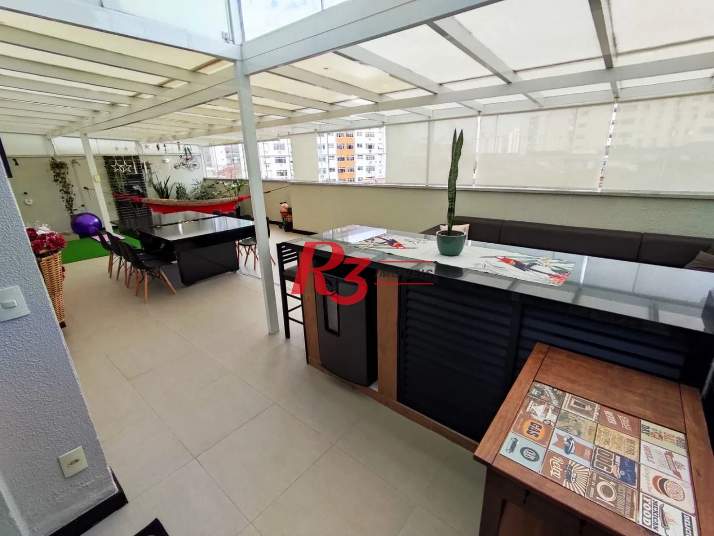 Apartamento Garden com 2 dormitórios à venda, 154 m² por R$ 1.379.000,00 - Campo Grande - Santos/SP