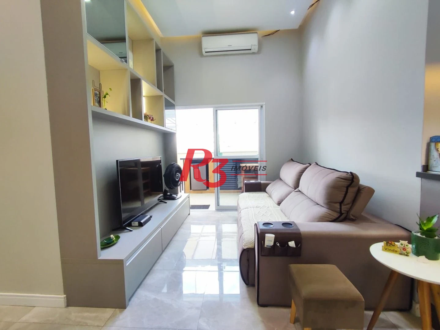 Apartamento Garden com 2 dormitórios à venda, 154 m² por R$ 1.379.000,00 - Campo Grande - Santos/SP