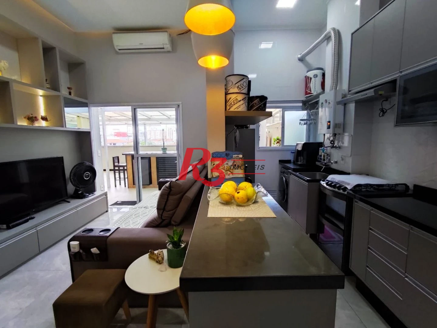 Apartamento Garden com 2 dormitórios à venda, 154 m² por R$ 1.379.000,00 - Campo Grande - Santos/SP