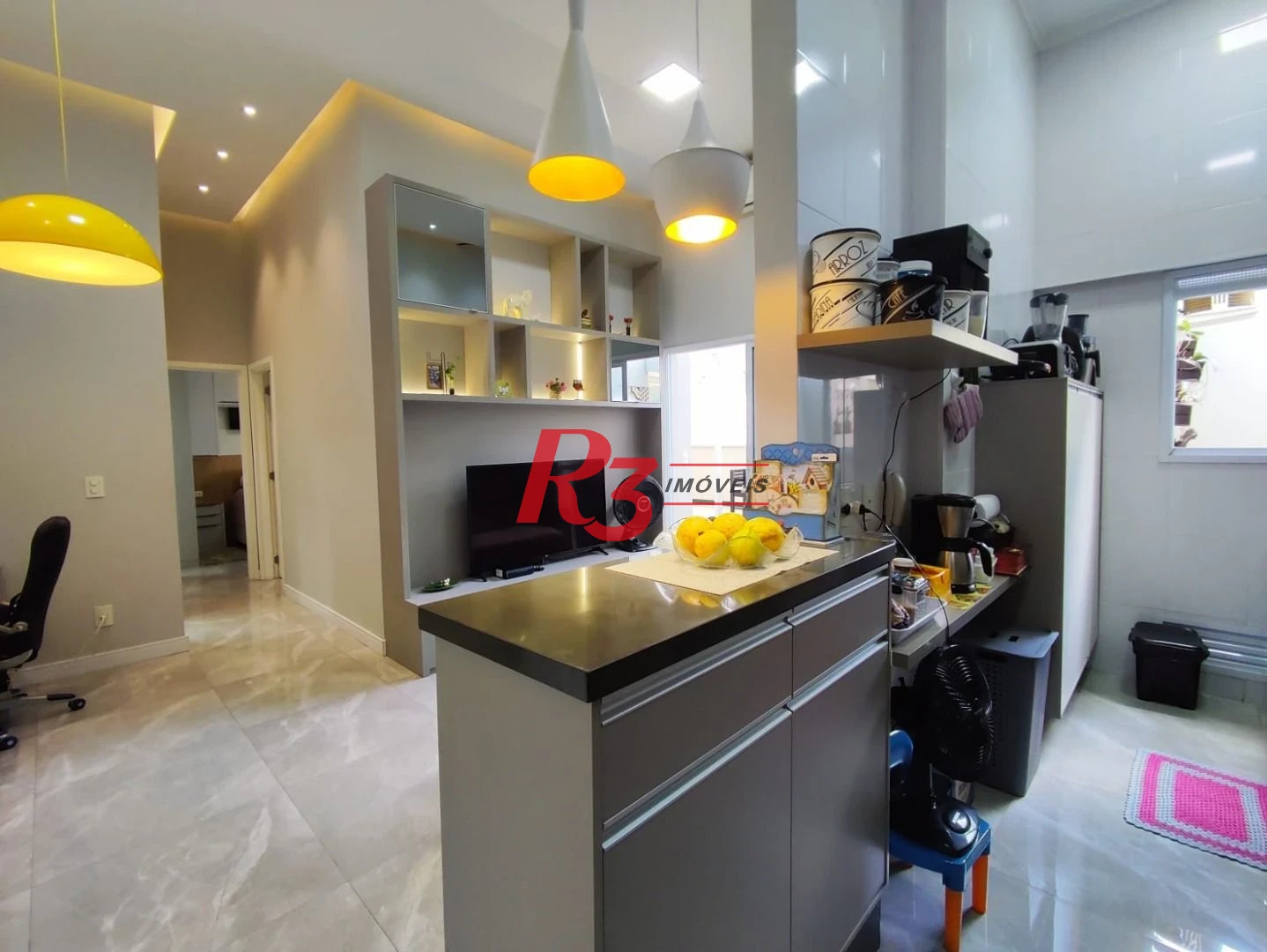 Apartamento Garden com 2 dormitórios à venda, 154 m² por R$ 1.379.000,00 - Campo Grande - Santos/SP