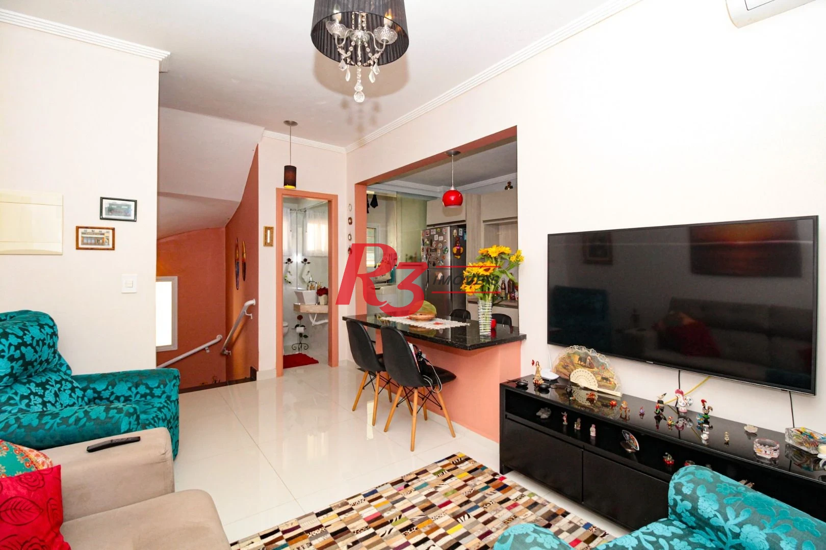Casa com 2 dormitórios à venda, 100 m² por R$ 750.000,00 - Gonzaga - Santos/SP