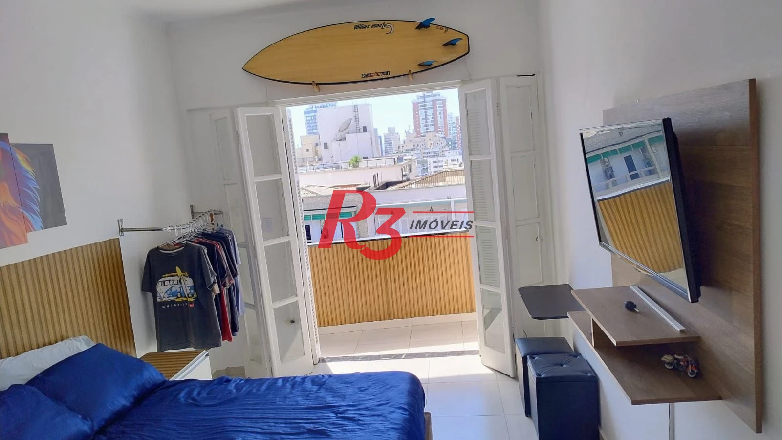 Apartamento com 1 dormitório à venda, 55 m² por R$ 532.000,00 - Boqueirão - Santos/SP