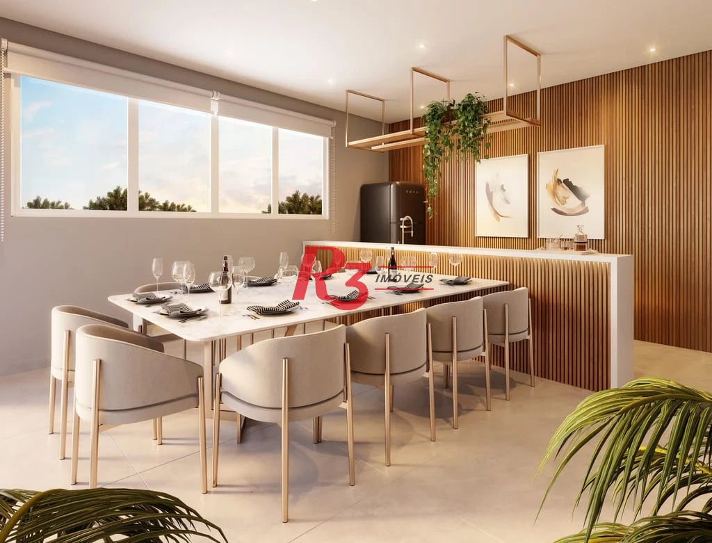 Apartamento à venda, 108 m² por R$ 1.525.000,00 - José Menino - Santos/SP