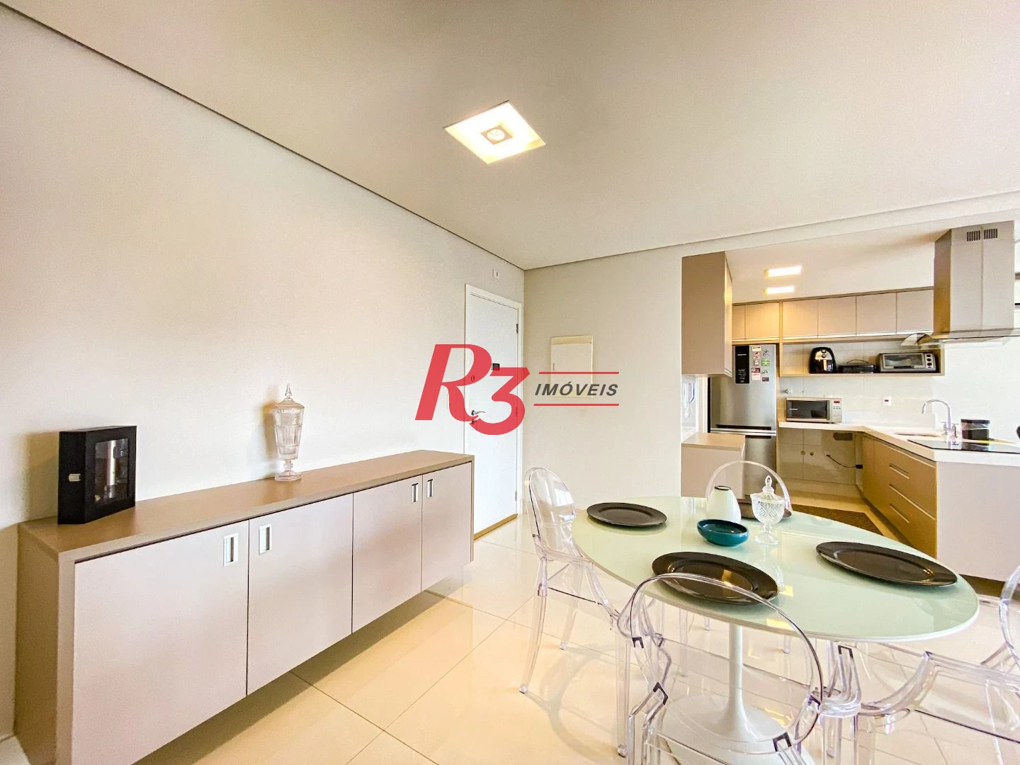 Apartamento com 1 dormitório à venda, 68 m² por R$ 1.200.000,00 - Aparecida - Santos/SP