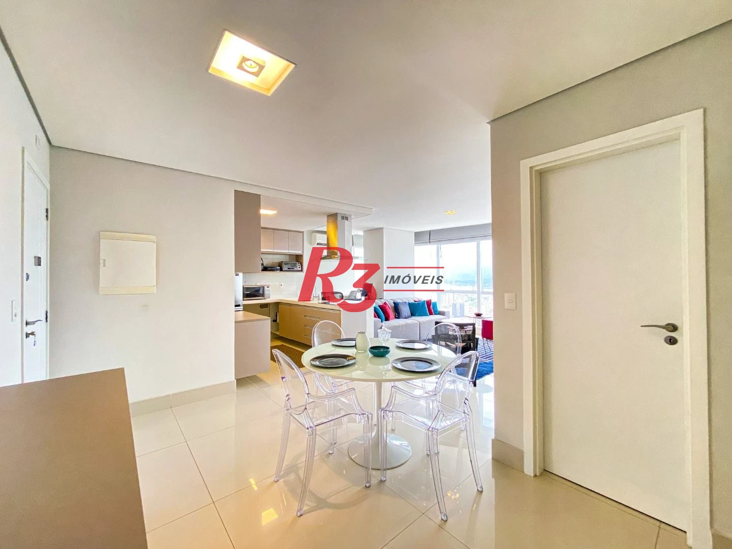 Apartamento com 1 dormitório à venda, 68 m² por R$ 1.200.000,00 - Aparecida - Santos/SP
