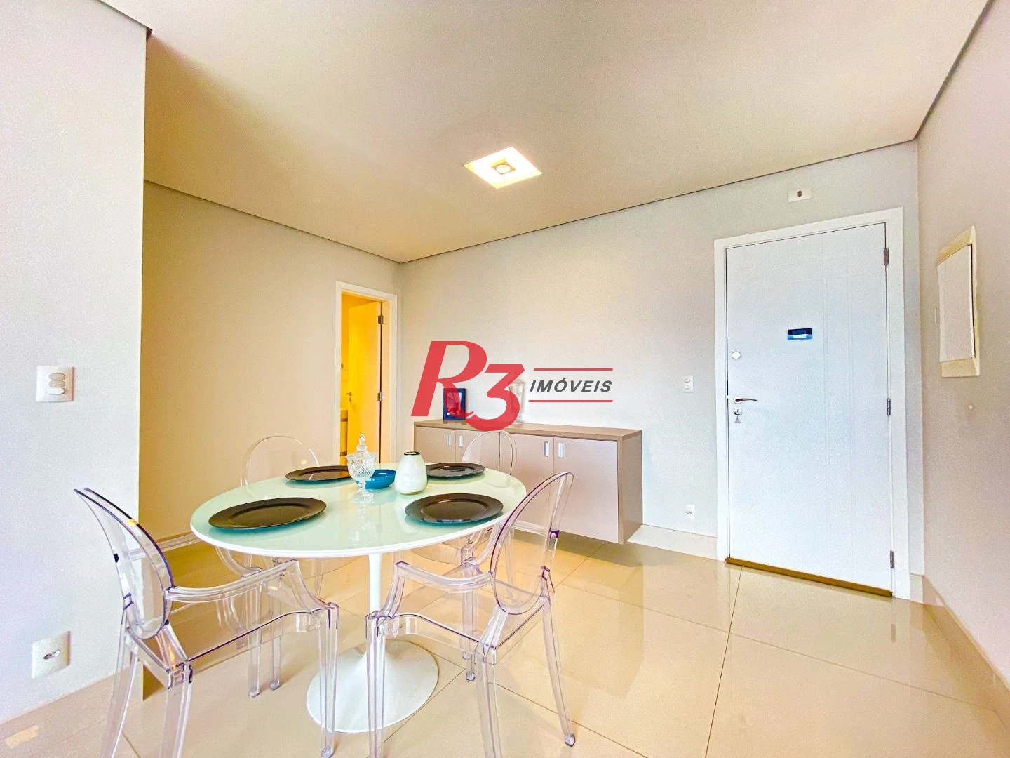 Apartamento com 1 dormitório à venda, 68 m² por R$ 1.200.000,00 - Aparecida - Santos/SP