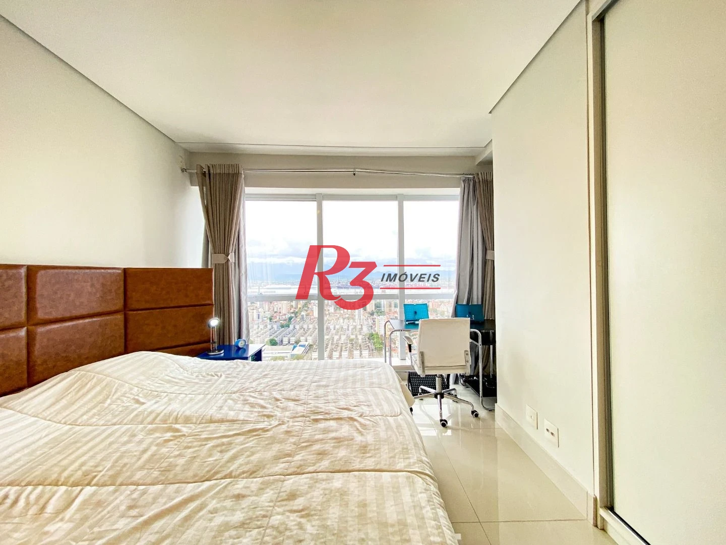 Apartamento com 1 dormitório à venda, 68 m² por R$ 1.200.000,00 - Aparecida - Santos/SP