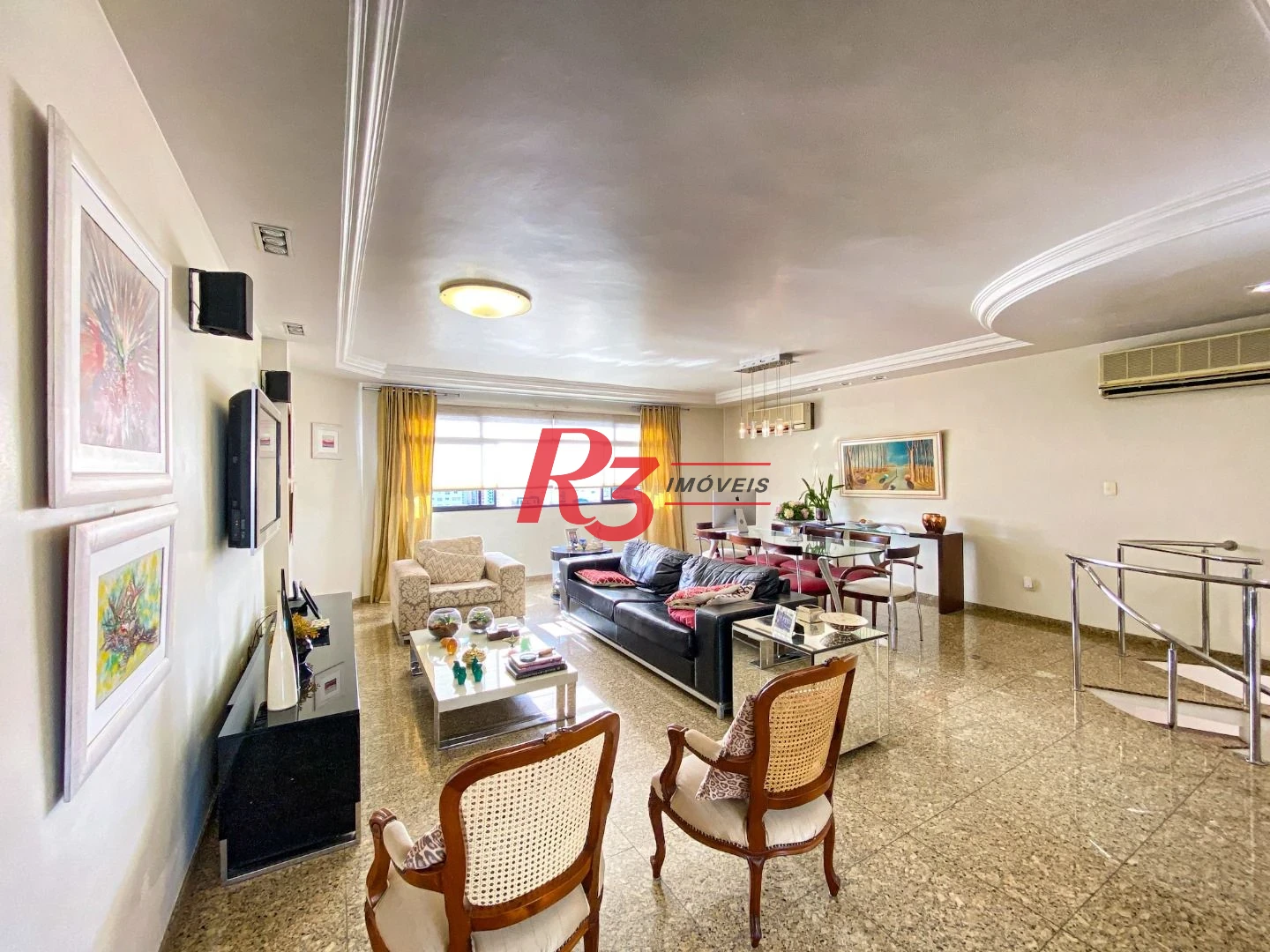 Cobertura à venda, 540 m² por R$ 4.400.000,00 - Ponta da Praia - Santos/SP