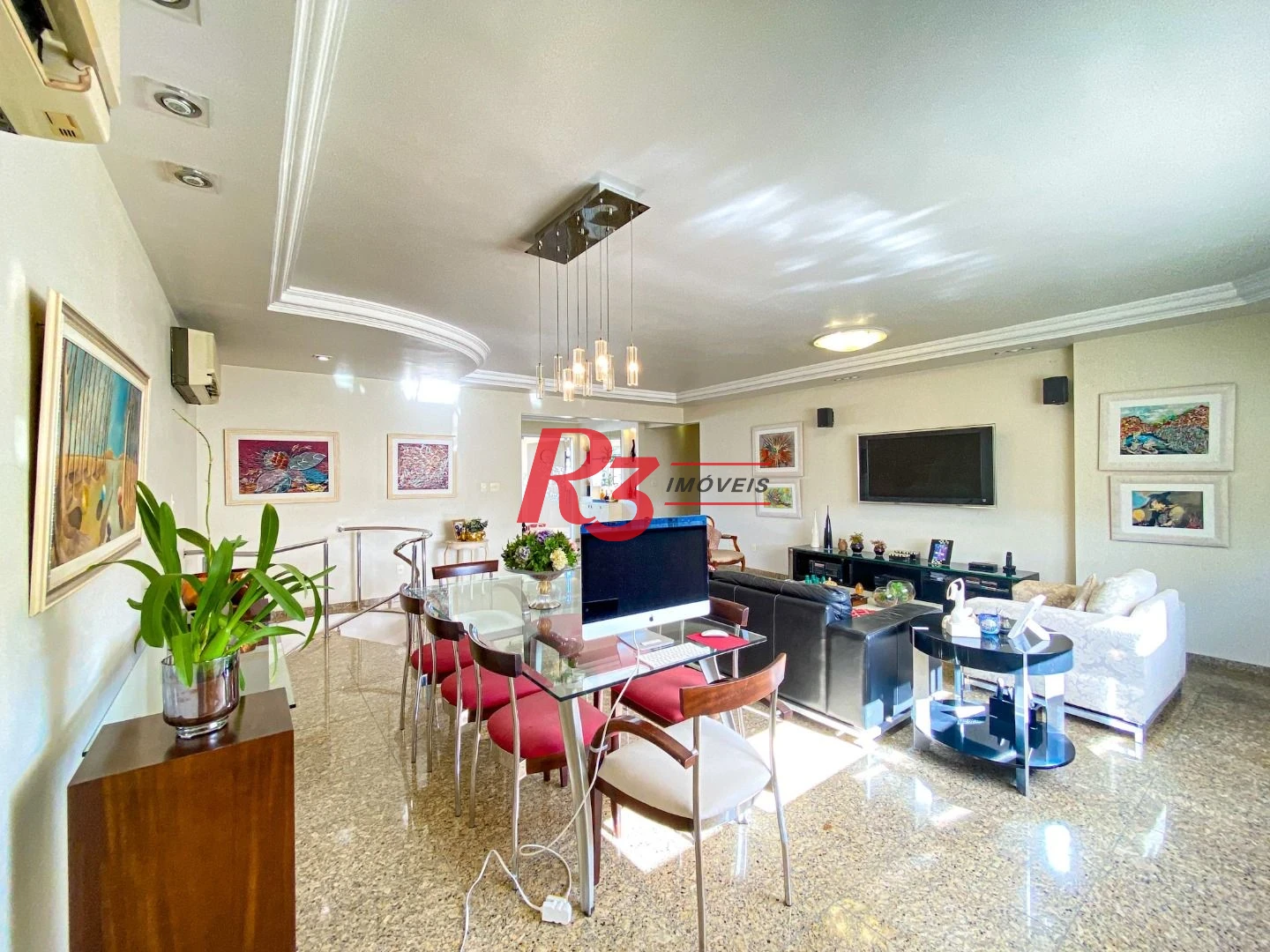 Cobertura à venda, 540 m² por R$ 4.400.000,00 - Ponta da Praia - Santos/SP
