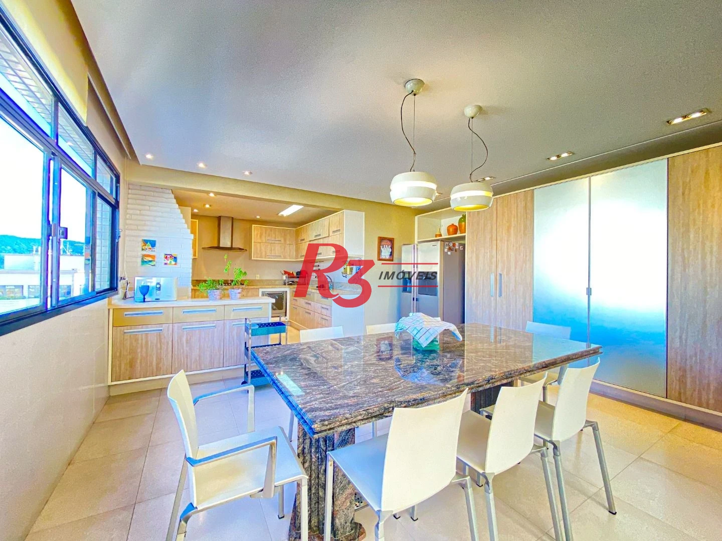 Cobertura à venda, 540 m² por R$ 4.400.000,00 - Ponta da Praia - Santos/SP