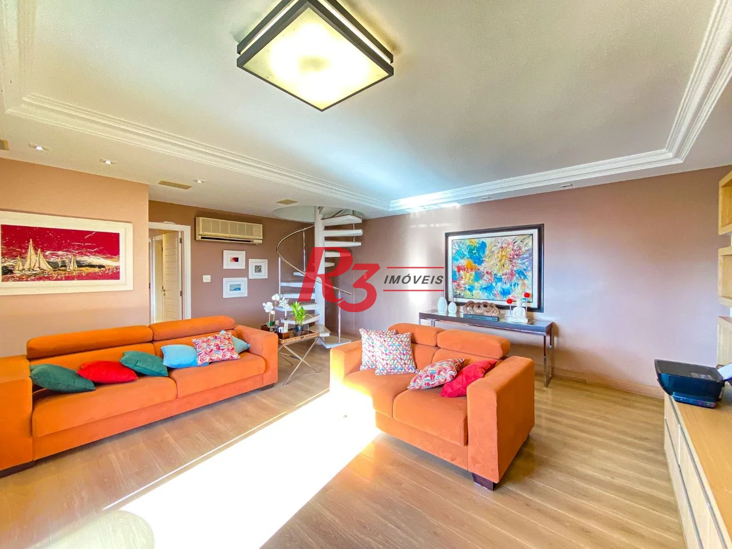 Cobertura à venda, 540 m² por R$ 4.400.000,00 - Ponta da Praia - Santos/SP