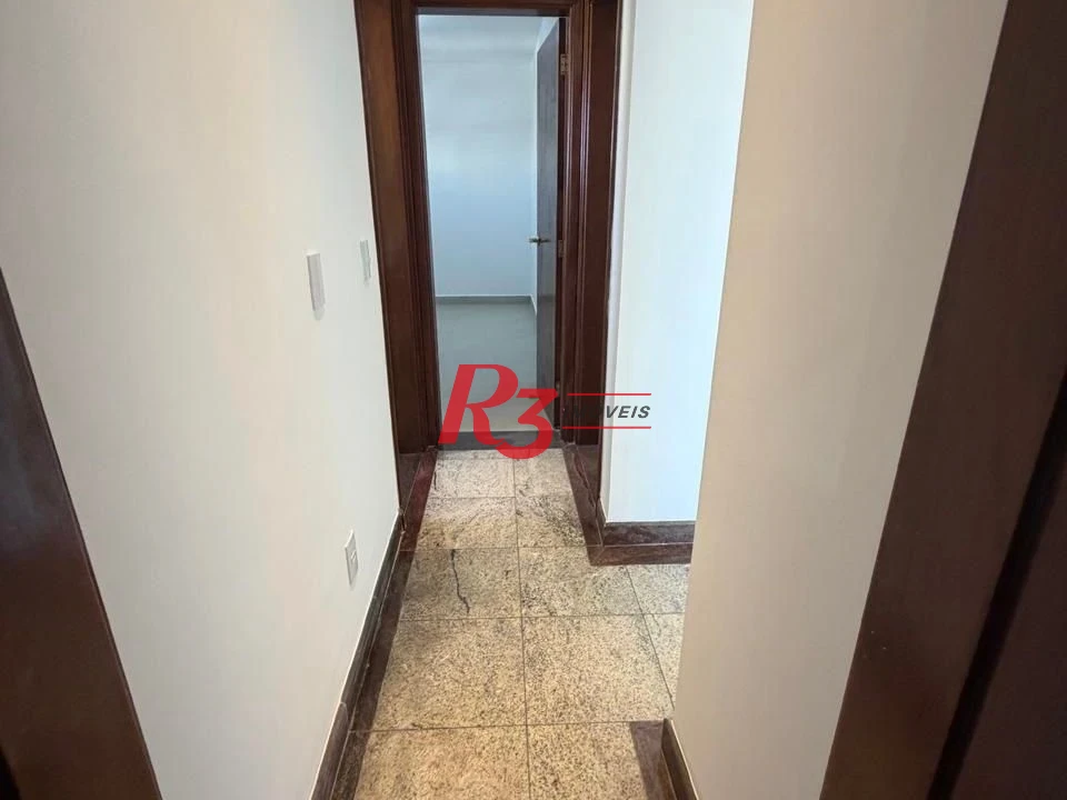 Apartamento para alugar, 100 m² por R$ 4.950,00/mês - Marapé - Santos/SP