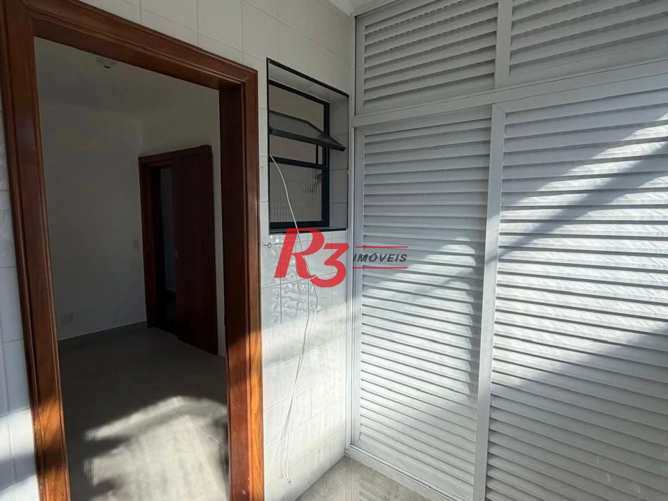 Apartamento para alugar, 100 m² por R$ 4.950,00/mês - Marapé - Santos/SP