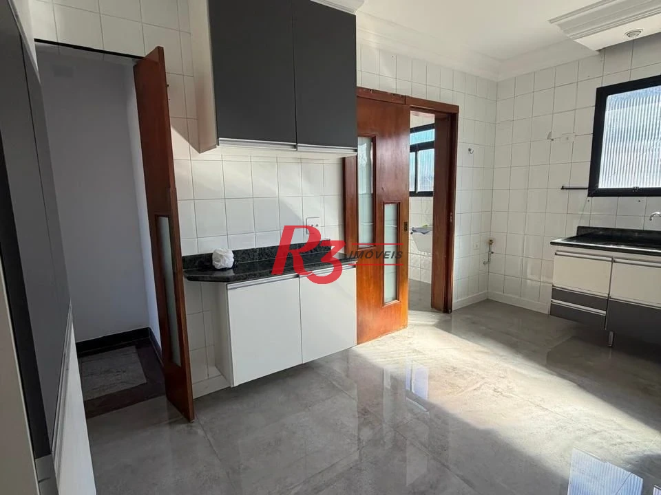 Apartamento para alugar, 100 m² por R$ 4.950,00/mês - Marapé - Santos/SP