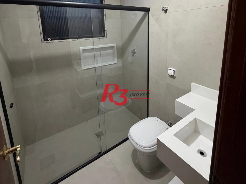 Apartamento para alugar, 100 m² por R$ 4.950,00/mês - Marapé - Santos/SP
