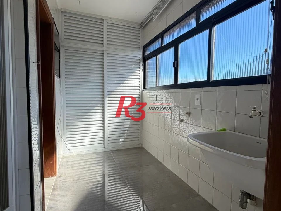 Apartamento para alugar, 100 m² por R$ 4.950,00/mês - Marapé - Santos/SP