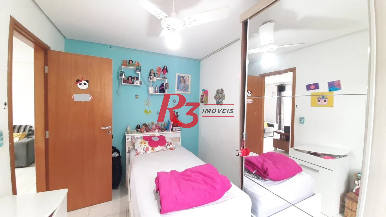 Apartamento a venda, 2 dorm, 75 m², 1 vaga, Aparecida, Santos SP