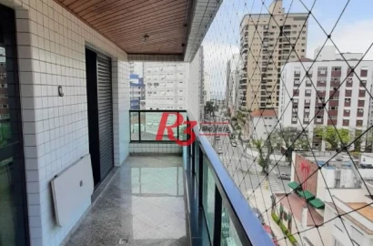 Apartamento à venda, 143 m² por R$ 1.350.000,00 - Ponta da Praia - Santos/SP