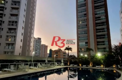 Apartamento com 3 dormitórios, 123 m² - venda por R$ 1.399.000,00 ou aluguel por R$ 8.000,00/mês - Ponta da Praia - Santos/SP