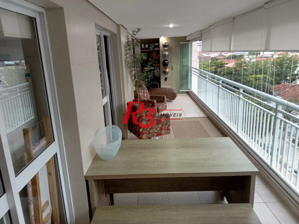 Apartamento com 4 dormitórios à venda, 165 m² por R$ 2.120.000,00 - Gonzaga - Santos/SP