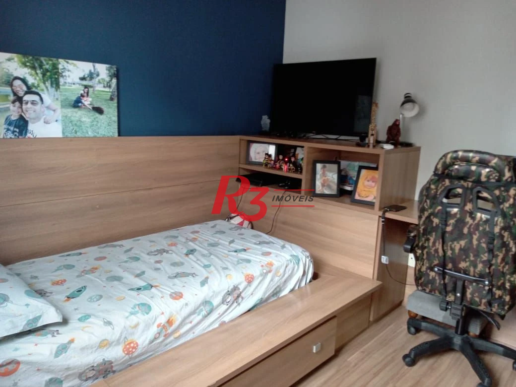 Apartamento com 4 dormitórios à venda, 165 m² por R$ 2.120.000,00 - Gonzaga - Santos/SP