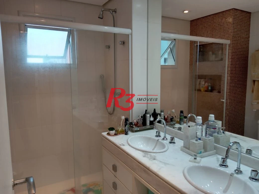 Apartamento com 4 dormitórios à venda, 165 m² por R$ 2.120.000,00 - Gonzaga - Santos/SP