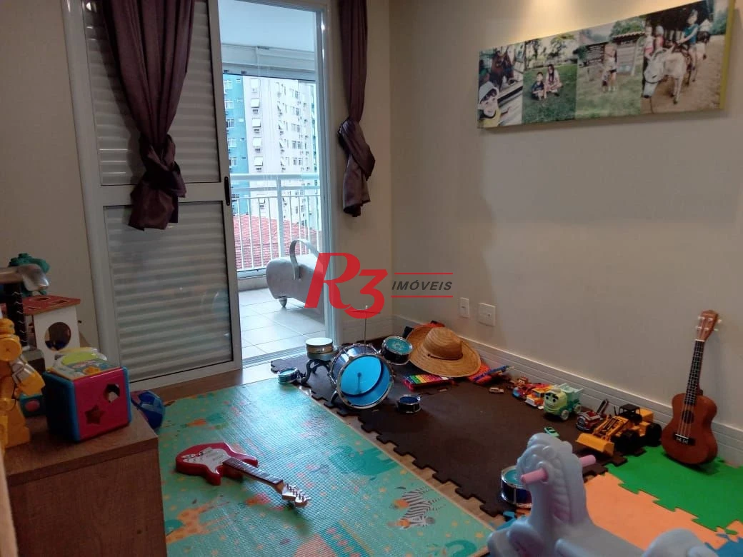 Apartamento com 4 dormitórios à venda, 165 m² por R$ 2.120.000,00 - Gonzaga - Santos/SP