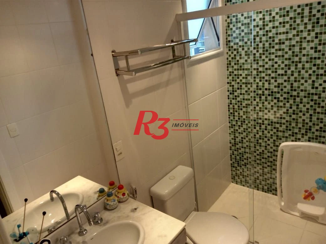 Apartamento com 4 dormitórios à venda, 165 m² por R$ 2.120.000,00 - Gonzaga - Santos/SP