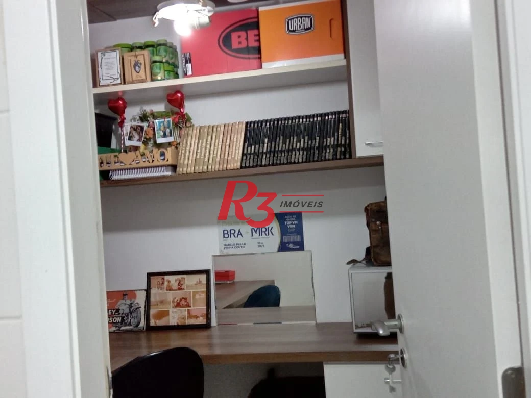 Apartamento com 4 dormitórios à venda, 165 m² por R$ 2.120.000,00 - Gonzaga - Santos/SP