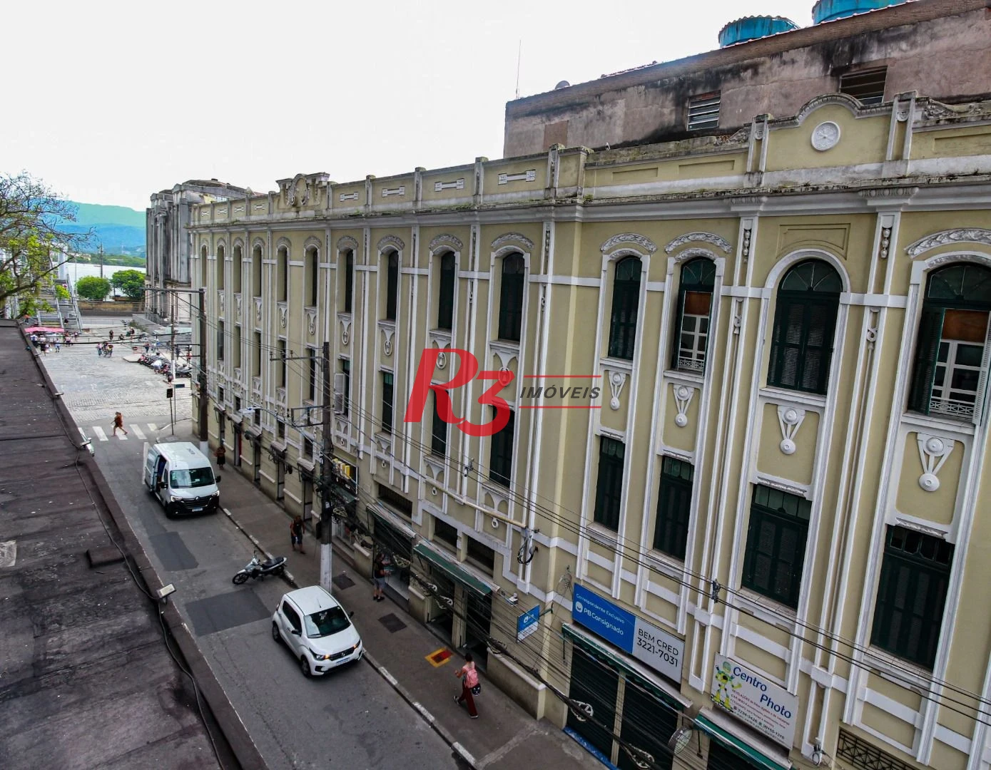 Sala para alugar, 300 m² por R$ 10.000,00/mês - Centro - Santos/SP