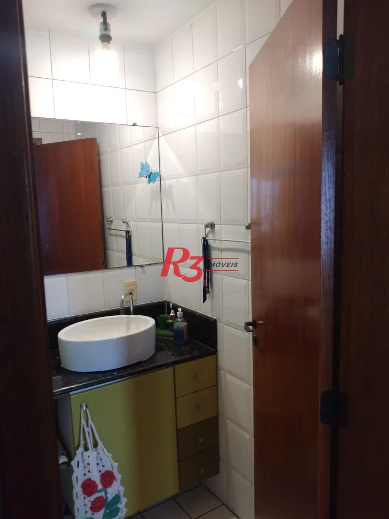 Apartamento à venda, 58 m² por R$ 370.000,00 - Encruzilhada - Santos/SP