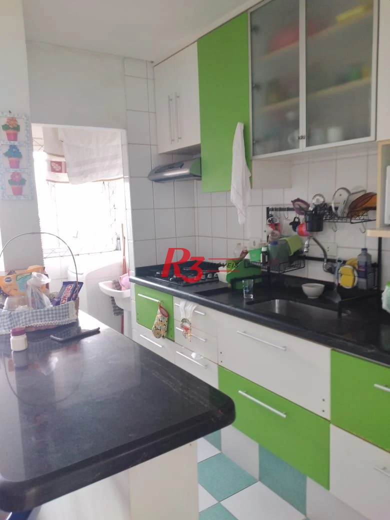 Apartamento à venda, 58 m² por R$ 370.000,00 - Encruzilhada - Santos/SP