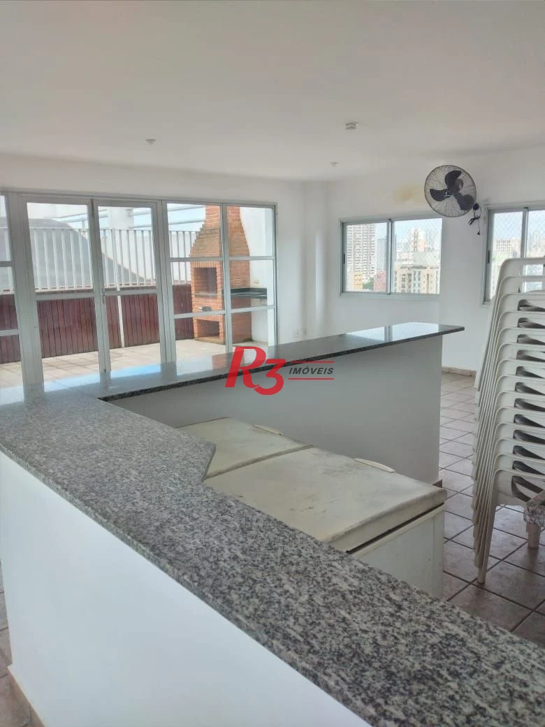 Apartamento à venda, 58 m² por R$ 370.000,00 - Encruzilhada - Santos/SP