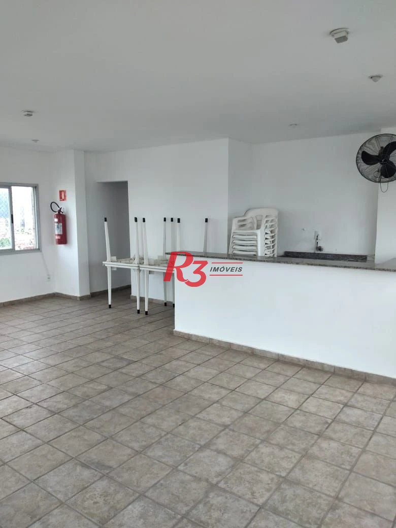 Apartamento à venda, 58 m² por R$ 370.000,00 - Encruzilhada - Santos/SP