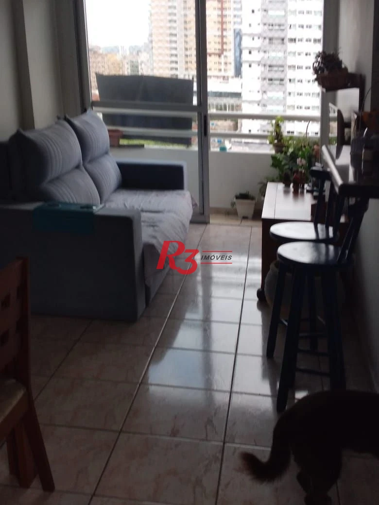 Apartamento à venda, 58 m² por R$ 370.000,00 - Encruzilhada - Santos/SP