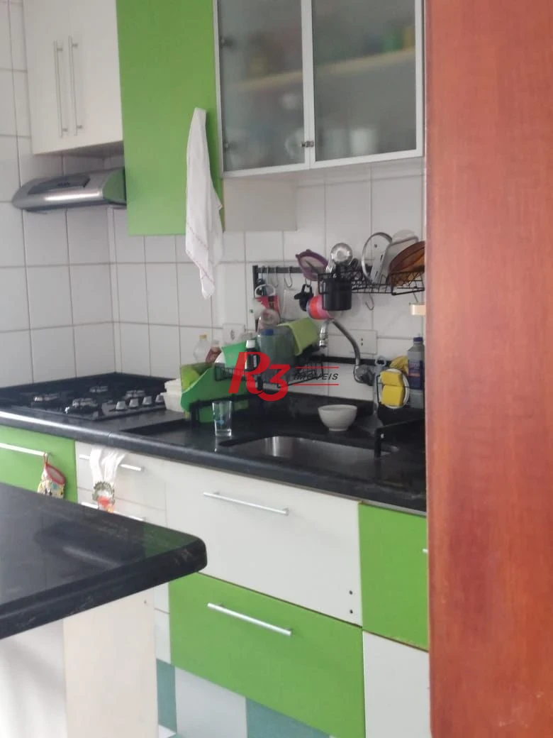 Apartamento à venda, 58 m² por R$ 370.000,00 - Encruzilhada - Santos/SP