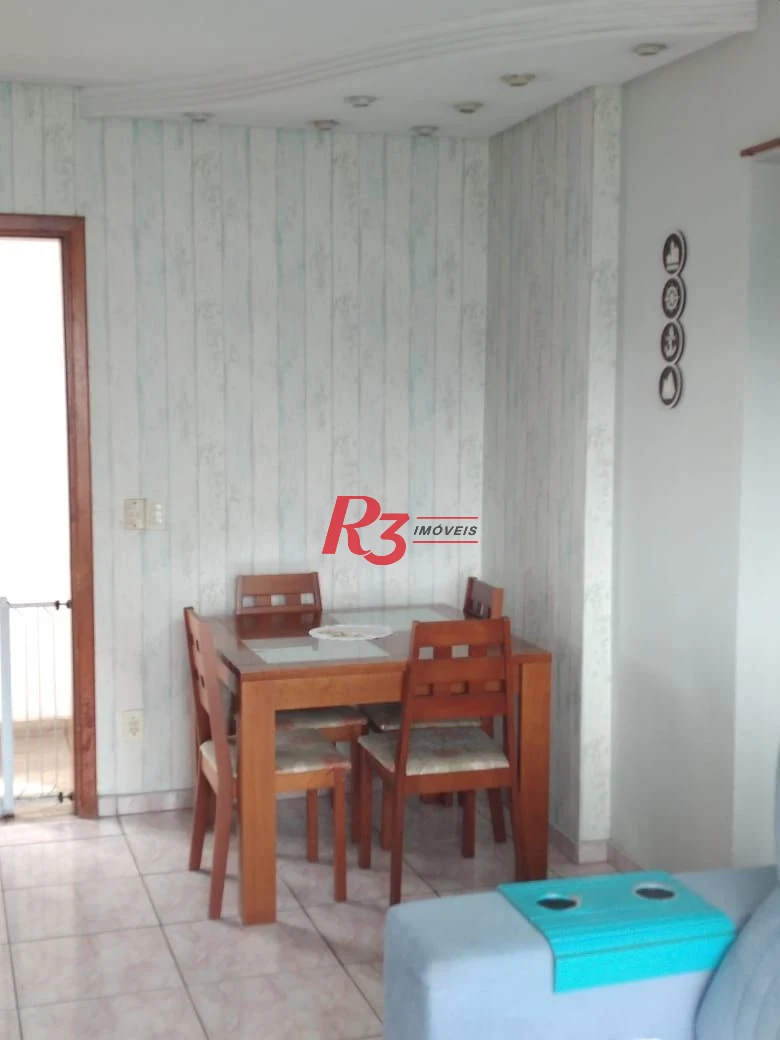 Apartamento à venda, 58 m² por R$ 370.000,00 - Encruzilhada - Santos/SP