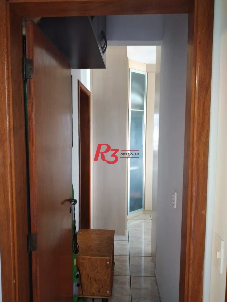 Apartamento à venda, 58 m² por R$ 370.000,00 - Encruzilhada - Santos/SP