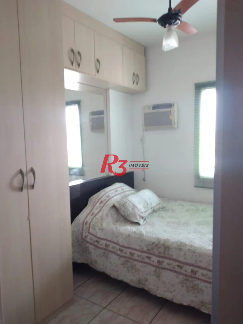 Apartamento à venda, 58 m² por R$ 370.000,00 - Encruzilhada - Santos/SP