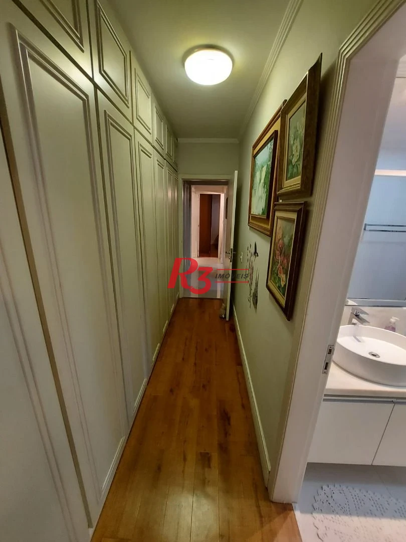 Apartamento à venda, 155 m² por R$ 1.275.000,00 - Gonzaga - Santos/SP