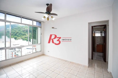 Apartamento com 1 dormitório à venda, 61 m² por R$ 269.000,00 - José Menino - Santos/SP