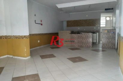 Loja para alugar, 76 m² por R$ 5.786,57/mês - Boqueirão - Santos/SP