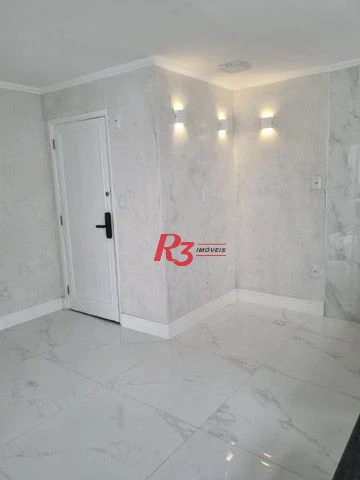 Apartamento 2 dormitórios, 2 suítes no bairro Boqueirão, Santos-SP.