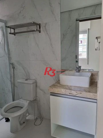 Apartamento 2 dormitórios, 2 suítes no bairro Boqueirão, Santos-SP.