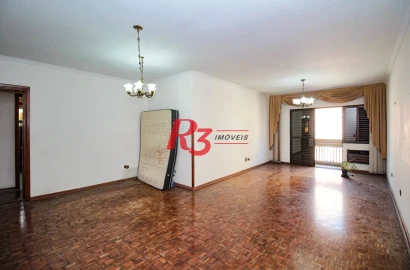 Apartamento com 3 dormitórios à venda, 133 m² por R$ 1.350.000,00 - Gonzaga - Santos/SP