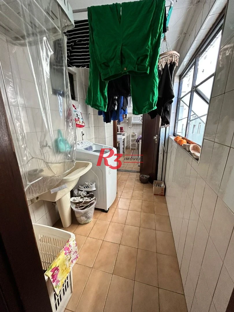 Apartamento com 3 dormitórios à venda, 128 m² por R$ 905.000,00 - Gonzaga - Santos/SP