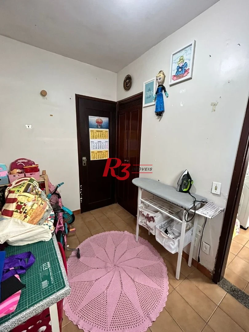 Apartamento com 3 dormitórios à venda, 128 m² por R$ 905.000,00 - Gonzaga - Santos/SP
